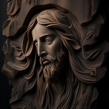 3D model st jesus (STL)